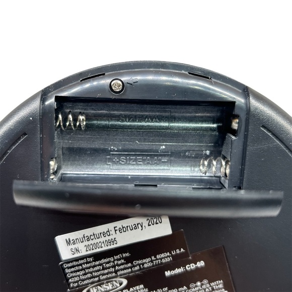 JENSEN Portable CD Player with Bass Boost & Anti Skip Protection Tested! - Picture 10 of 15